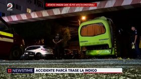 Accidente parcă trase la indigo. Un autocar plin cu ucraineni, la un pas de tragedie la Năvodari